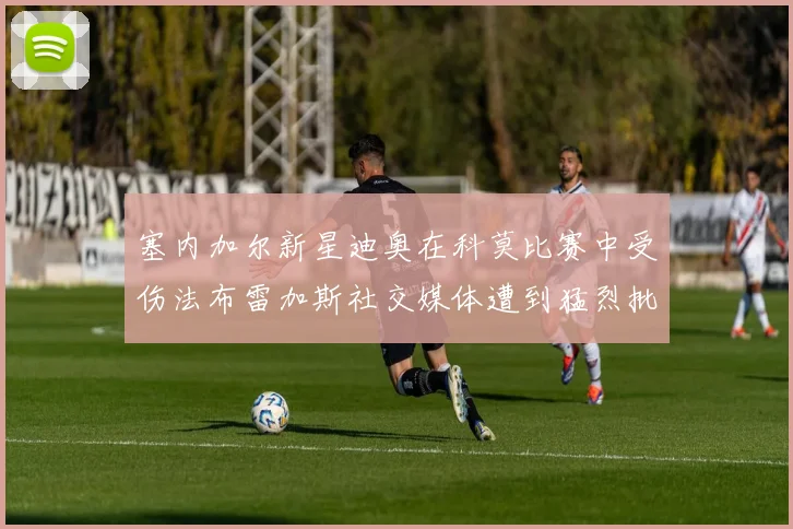 塞内加尔新星迪奥在科莫比赛中受伤法布雷加斯社交媒体遭到猛烈批评